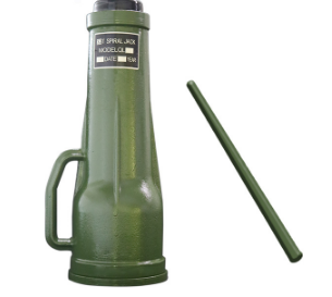 自鎖式螺旋千斤頂頂升起舊泵船,為船底除銹提供支撐