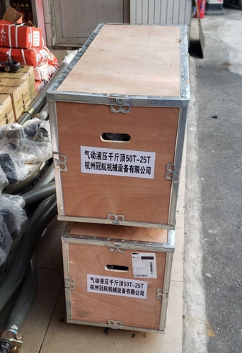 外貿(mào)出口型螺旋千斤頂對包裝箱有什么要求