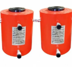 50噸液壓千斤頂將支撐平臺頂升復位