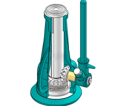 螺旋千斤頂手柄采用了45鋼材質