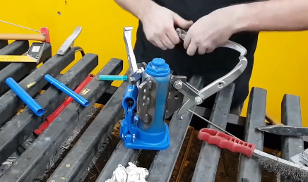 液壓千斤頂改裝液壓拉馬